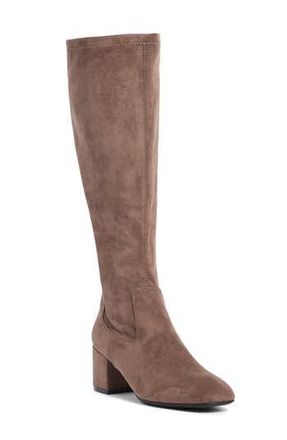 Kenneth Cole Reaction Roswell Tall Boot in Shitake Micro at Nordstrom Rack, Size 8.5