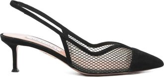 Aquazzura Pumps Gia con cinturino posteriore - Nero