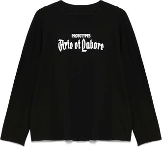 Prototypes T-shirt con logo - Nero