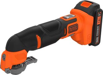 Black+Decker Utensile Oscillante A Batteria 18v - Multifunzione - Black+decker - Senza Batteria E Caricabatterie - Accessori - Bdcos18n-xj