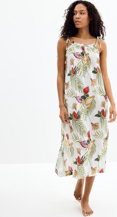 Miiyu Womens Patterned long flowy nightgown
