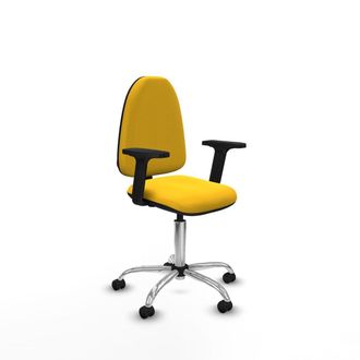 Piqueras y Crespo Piqueras Y Crespo Silla De Oficina A&yacute;na Ergon&oacute;mica Amarilla