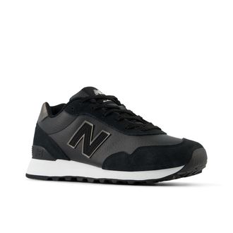 New Balance Sneaker NEW BALANCE 515, Damen, Gr. 36,5, schwarz (schwarz (001)), Synthetik, Textil, Schuhe Sneaker