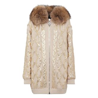 Philipp Plein Donna, Maglie, Beige, S, new