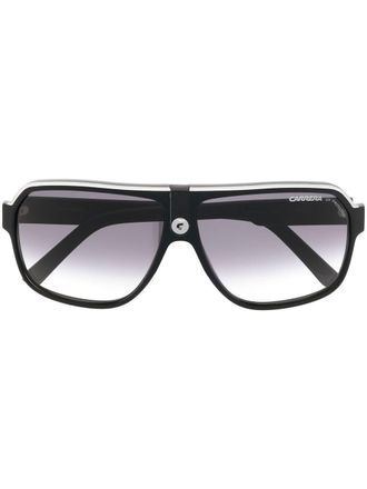 Carrera Occhiali da sole con montatura stile pilota - Nero