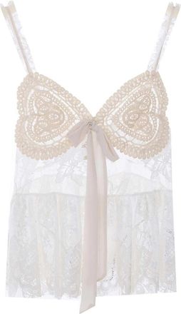 Aniye By White Lace Noa Top