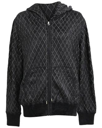 Chanel Quilted Pattern Hoodie, Size Fr, 42 (Authentic Pre-Loved)