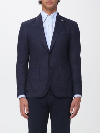 Manuel Ritz Jacket Men color Blue