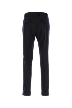 Pantaloni Torino Mens Midnight Blue Stretch Wool Pant 0360 Pantaloni Trousers
