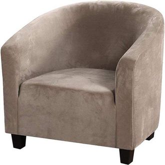 No Brand Funda De Terciopelo Mingfuxin Para Sill&oacute;n Club - Marr&oacute;n