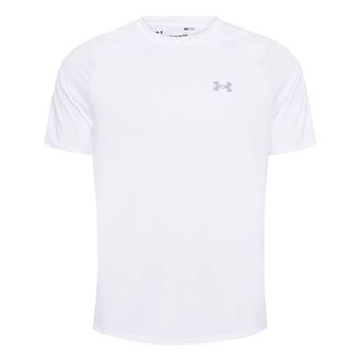 Under Armour Mens Under Armour Tech 2.0 Solid Color Training Sports Short Sleeve White 1326413-100