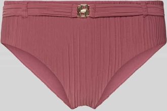 HUGO BOSS Bikini-Hose in Plissee-Optik Modell DOUBLE B in Mauve, Gr&ouml;&szlig;e XL