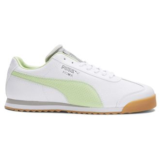Puma Mens Roma PPE Lace Up Sneakers Shoes Casual - White, White, 10.5