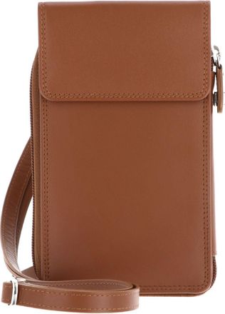 Golden Head Leather phone pouch Polo RFID Protect Handy-Umh&auml;ngetasche 4045 Cognac brown