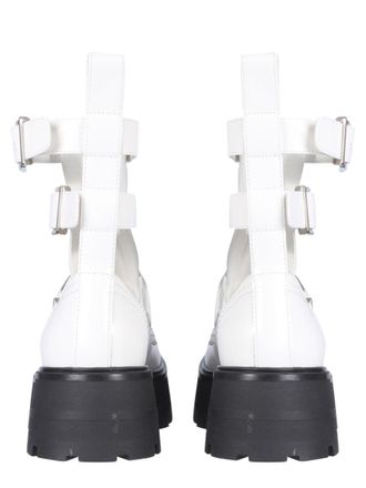 Alexander McQueen Rave Boots - White