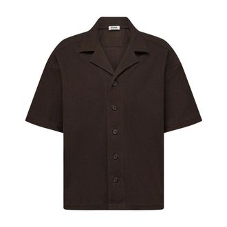 Drykorn Heren, Overhemden, Bruin, Maat: M