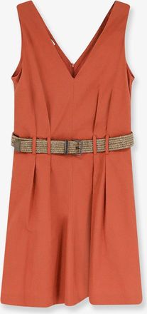 Brunello Cucinelli Vestito Mini con cintura - BRUNELLO CUCINELLI - gender_Woman