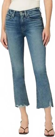 Hudson Barbara High Waist Bootcut Crop Jeans In Dancing Days