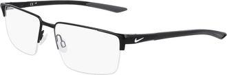 Nike 8054 Brillenmontuur - Heren - Brillen - Zwart - 55 MM - Accessoires