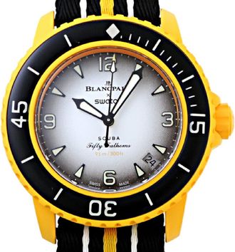 Blancpain Plastic Wristwatch (Pre-Owned)