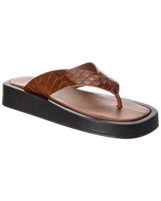 Alohas Alohas Overcast Leather Sandal