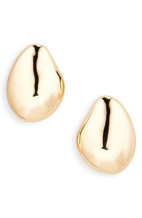 Shashi Madrid Large Stud Earrings in Gold at Nordstrom