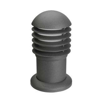 Leds - C4 Efectoled - Leds-c4 Balizas - 1 Bolardo Ligero De Exterior Peque&ntilde;o Gris Urbano Claro Ip44, E27