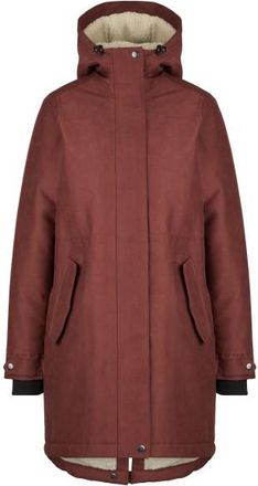 Stoic ArvikaSt. Wool Pile Parka Parka für Damen | rot/braun
