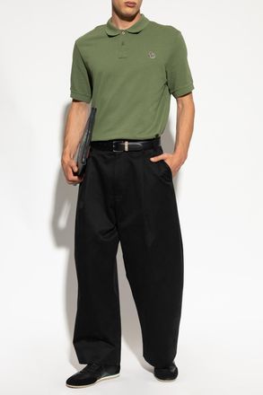 Paul Smith Polo With Patch, Mens, Green