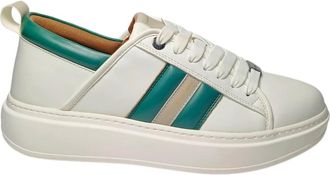 Alexander Smith Sneakers, male, White, Size: 12 US Pelle Sneaker