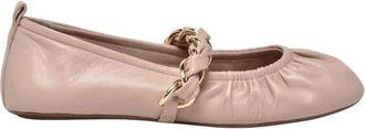 Marella Schoenen, Dames, Beige, 38 EU, Leer, Ballerina