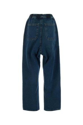 Y / Project Womens Denim Jeans Evergreenvintageblue Exterior: Organic Cotton