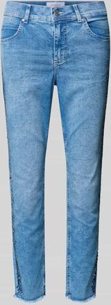 Angels Slim Fit Jeans aus Baumwoll-Mix Modell Ornella in Hellblau, Gr&ouml;&szlig;e 34