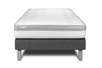 VITALIT Somier Gris + Colch&oacute;n Con Espuma 90 X 190