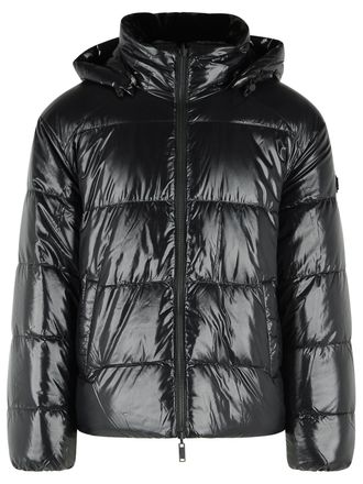 Moose Knuckles King Reversible Black Nylon And Polyester Down Jacket