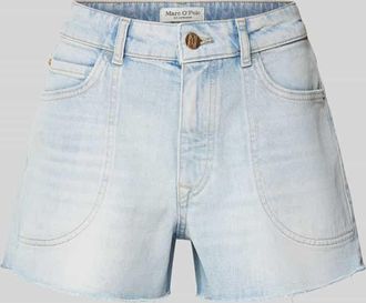 Marc O'Polo Regular Fit Jeansshorts aus Baumwoll-Mix in Hellblau, Gr&ouml;&szlig;e 30