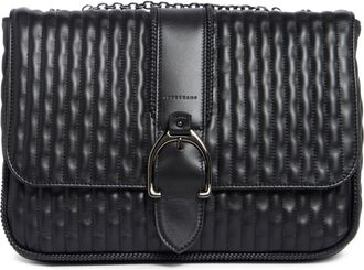 Longchamp Amazn Large Leather Shoulder Bag in Black at Nordstrom Rack