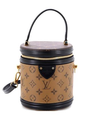 Louis Vuitton Cannes Handbag Reverse Monogram Canvas satchel - Brown