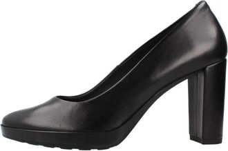 Geox Schoenen, Dames, Zwart, 38 EU, Leer, Walk Pleasure 85