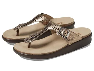SAS Sanibel Comfort Thong Sandal Womens Shoes Oro : 10.5 M - Medium (B), Leather