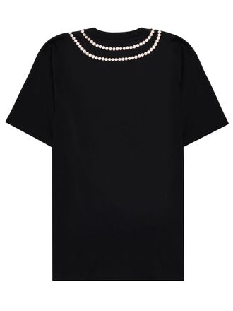Moschino Logo Print T-Shirt - Black