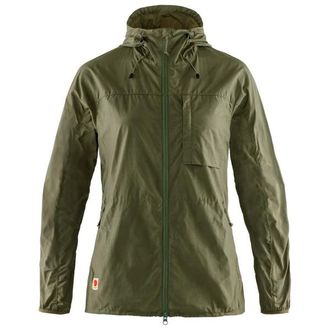 Fj&auml;llr&auml;ven High Coast Wind Jacket Windjacke f&uuml;r Damen | oliv
