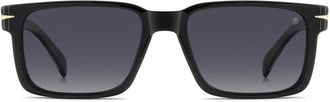 Eyewear by David Beckham Zonnebrillen - Heren - Zonnebrillen - Zwart - 55 MM - Accessoires