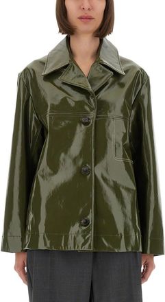 Paul Smith Shiny Leather Jacket