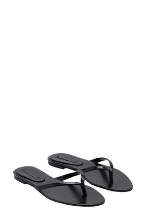 Mango Flip Flop in Black at Nordstrom, Size 6.5Us