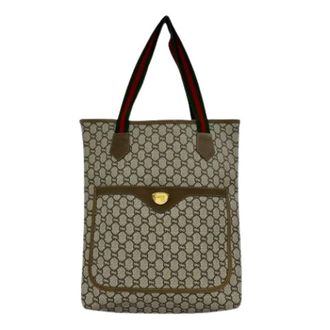 Gucci Pre-owned Tote Bags, female, Brown, Size: ONE SIZE Pre-owned Vintage Tote Bag