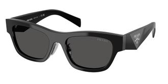 Prada Grey Square Ladies Sunglasses PR B09SF 16K08Z 53
