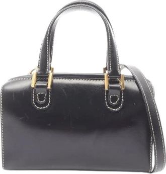 Fendi Pre-owned Leren Handtas - Dames - Vintage Handtas - Zwart - ONE Size - Leer - Vintage