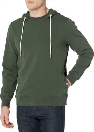 Paige Thomas French Terry Hooded Sweatshirt In Sage Leaf