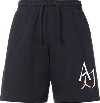 Nike Jordan Air Jordan Sport DNA Splash Ink Printing Casual Sports Shorts Black DM1873-010